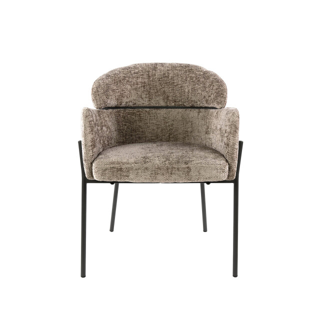 Hoyz armstoel curva verpakt per 2 hoven champagne 3423812 large