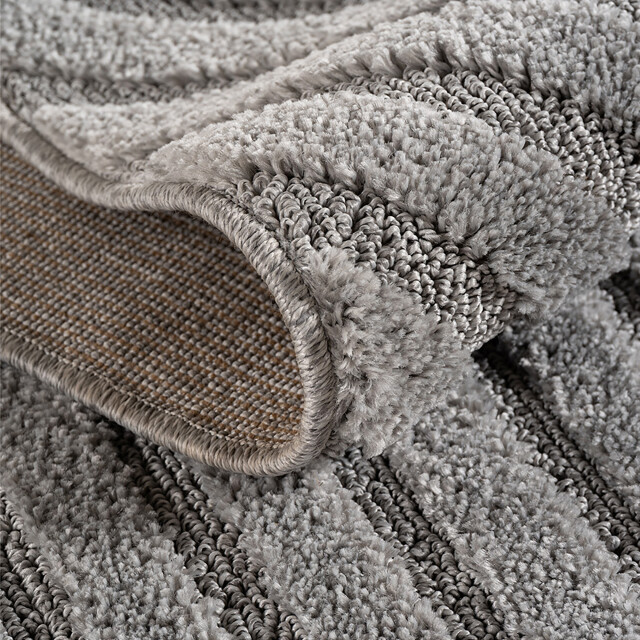 Muratap Japandi art scandinavisch vloerkleed laagpolig effen - 80x150 cm 3442676 large