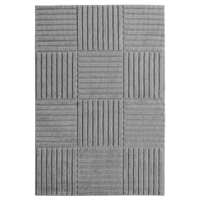 Muratap Japandi art kubic scandinavisch vloerkleed laagpolig effen - 160x230 3442642 large