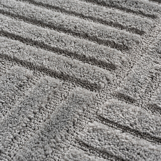 Muratap Japandi art kubic scandinavisch vloerkleed laagpolig effen - 140x200 3442643 large