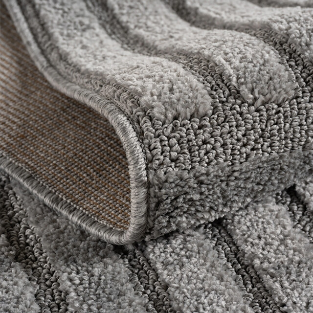 Muratap Japandi art kubic scandinavisch vloerkleed laagpolig effen - 160x230 3442642 large