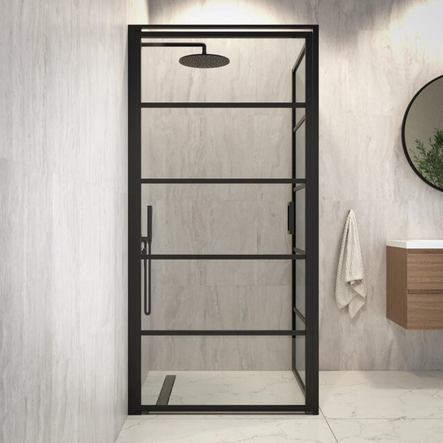 Mirlux Douchecabine oris 90 x 200 zwart 3442709 large