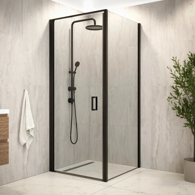 Mirlux Douchecabine vela 90 x 200 zwart 3442722 large