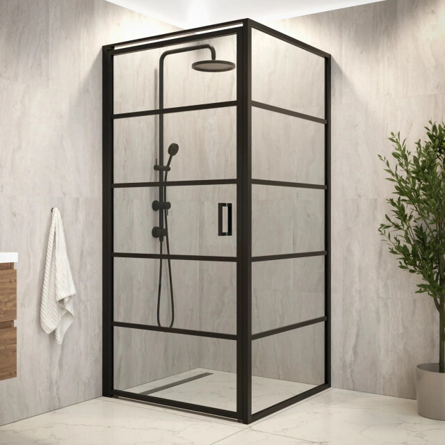 Mirlux Douchecabine oris 90 x 200 zwart 3442709 large