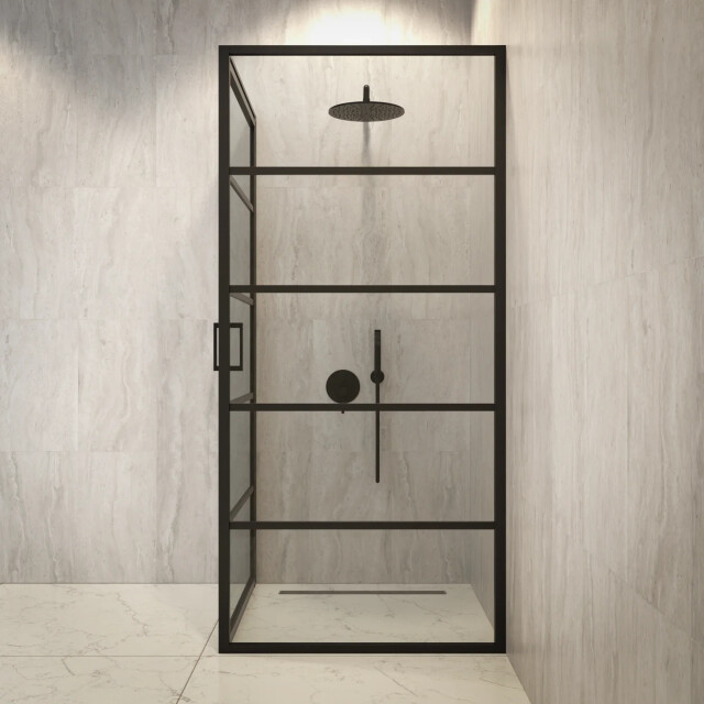 Mirlux Douchecabine oris 90 x 200 zwart 3442709 large