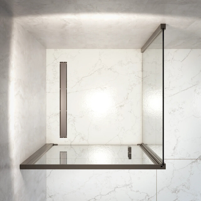 Mirlux Douchecabine vela 90 x 200 zwart 3442722 large