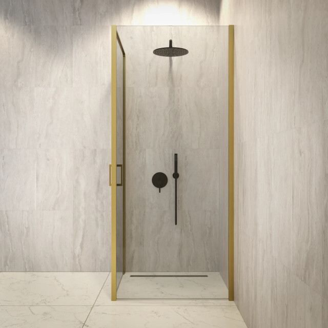 Mirlux Douchecabine vela 90 x 200 goud 3442725 large