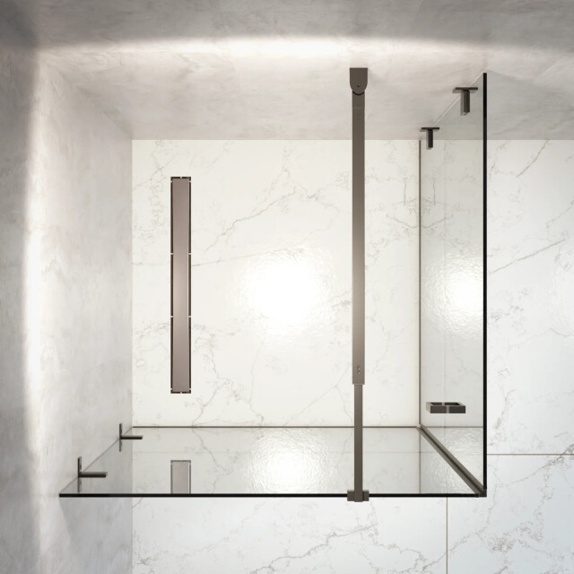 Mirlux Douchecabine mira 90 x 200 zwart 3442713 large