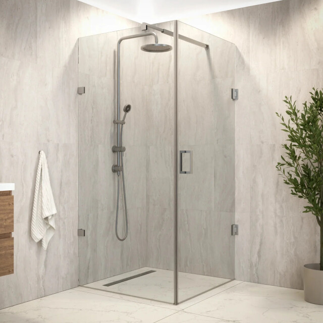 Mirlux Douchecabine mira 90 x 200 chroom 3442717 large