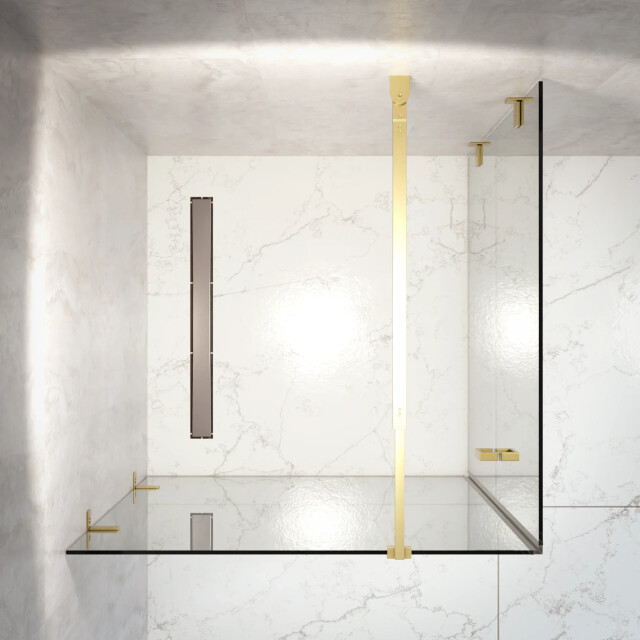 Mirlux Douchecabine mira 90 x 200 goud 3442720 large