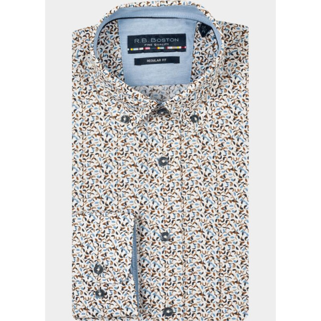 R.B. Boston Casual hemd lange mouw franklin ls button down 527670/837 199935 large