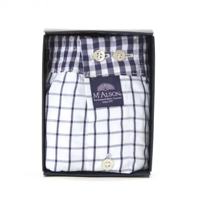 Mc Alson Checkered white M0224 large