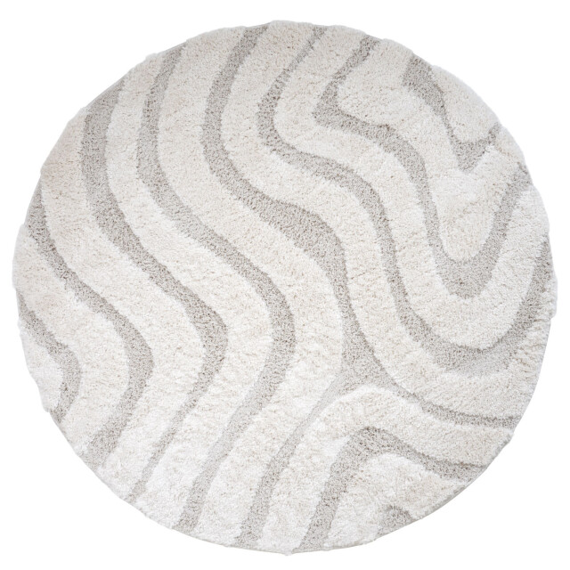 Veer Carpets Vloerkleed isa cream 260 rond ø160 cm 3444234 large