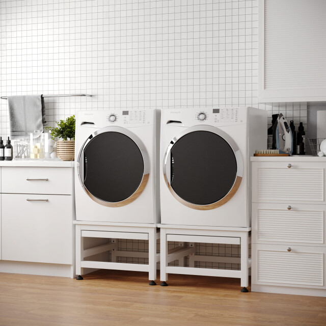 Wasophoogte Wasmachine verhoger – novapro met uittrekbaar plateau - 3445061 large