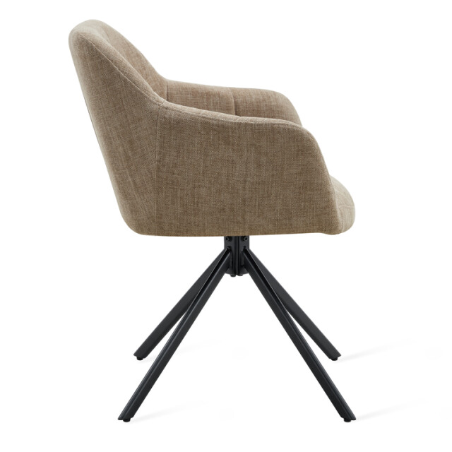 Multifurn 2x eetkamerstoel jesse stof naturel 3446623 large