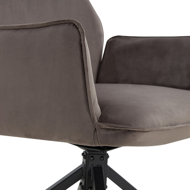 Multifurn Eetkamerstoel jill velvet grijs 2426868 large