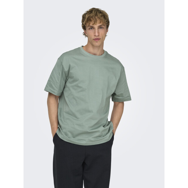 Only & Sons onsfred life rlx ss tee noos 22022532 chinois green 05011.369.0248 large