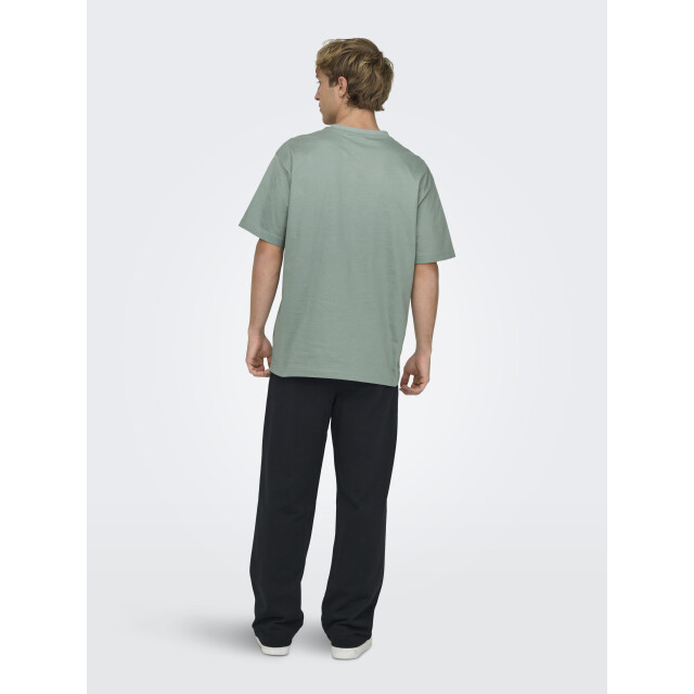 Only & Sons onsfred life rlx ss tee noos 22022532 chinois green 05011.369.0248 large