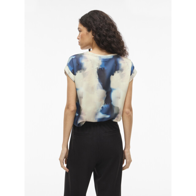 Vila viellette s/s full satin top noos 14109246 blazer 06615.261.0032 large