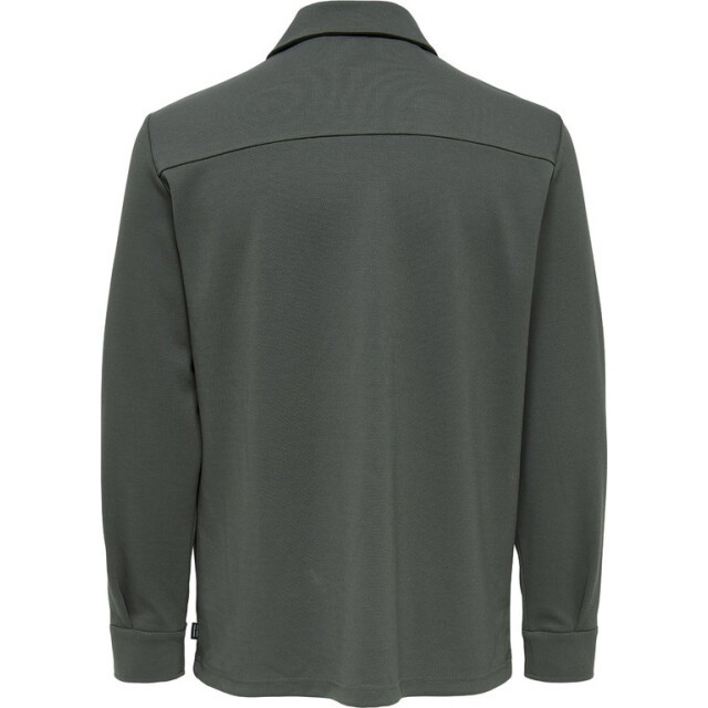 Only & Sons onsnewkodyl overshirt sweat noos 22021279 grey pinstripe 05633.949.0012 large