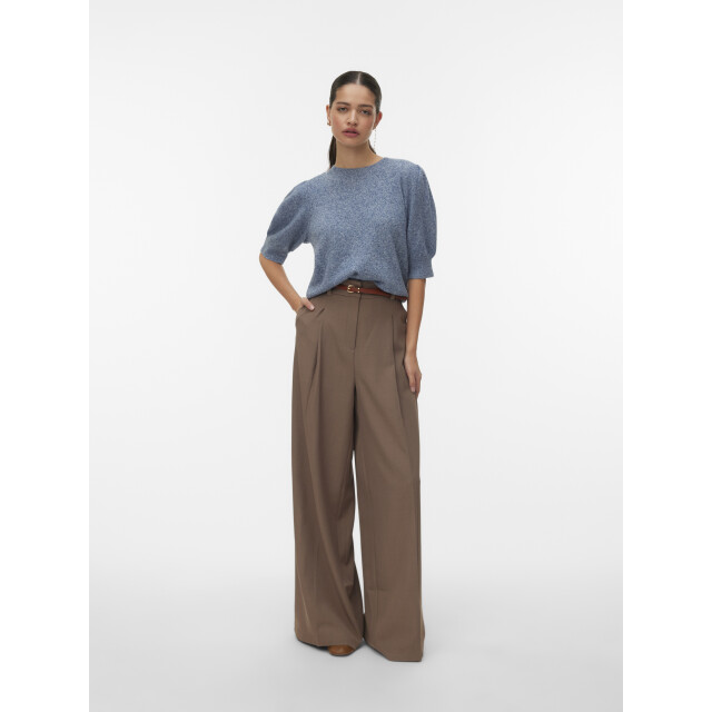 Vero Moda vmdoffy 2/4 o-neck pullover ga noos 10278313 dark denim 06712.267.0003 large