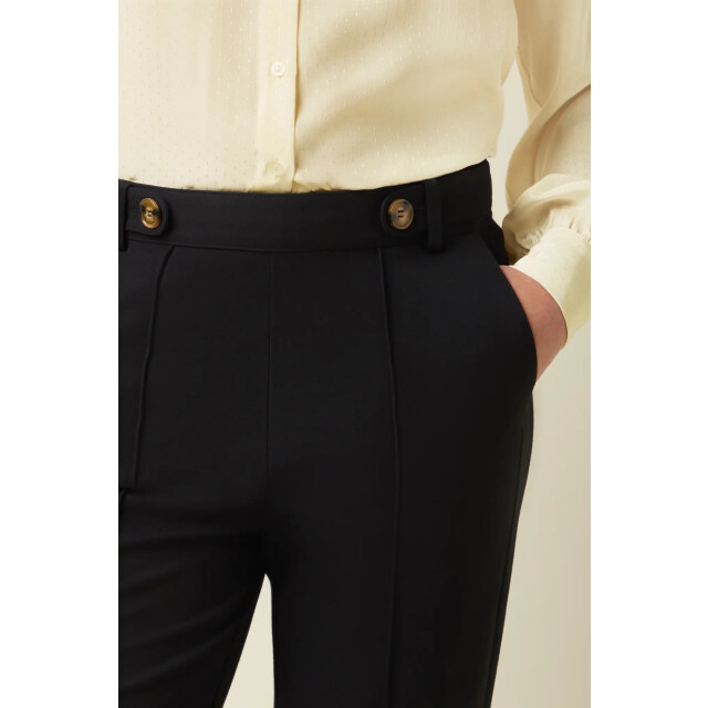 King Louie 10013 garbo pintuck pants uni rodeo 001 black 10013 large