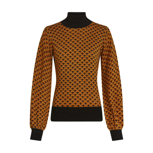 King Louie Rollneck top frio 10036 cabernet red 10036 large