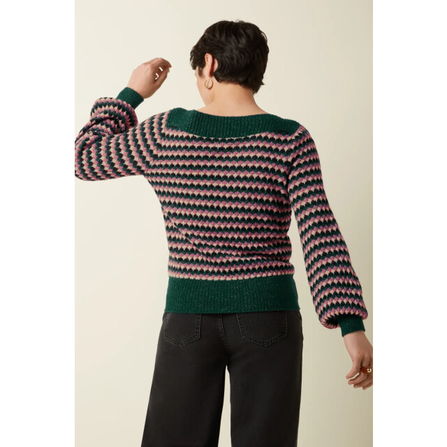 King Louie Erin top flora 09823 pine green 09823 large