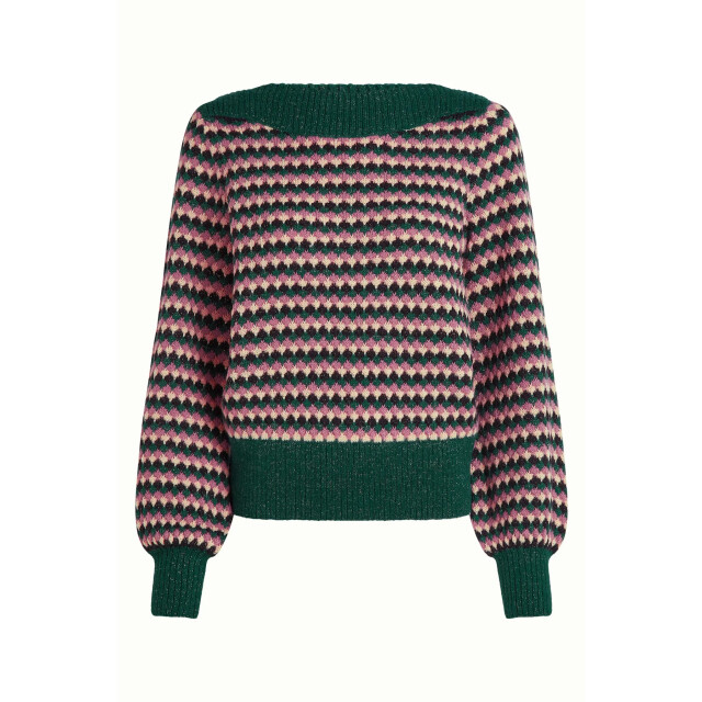 King Louie Erin top flora 09823 pine green 09823 large