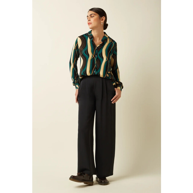 King Louie 09978 maisie blouse elysse 001 black 09978 large