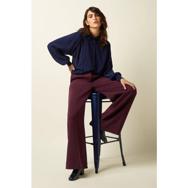 King Louie 10005 chloe pants malone 607 bordeaux red 10005 large