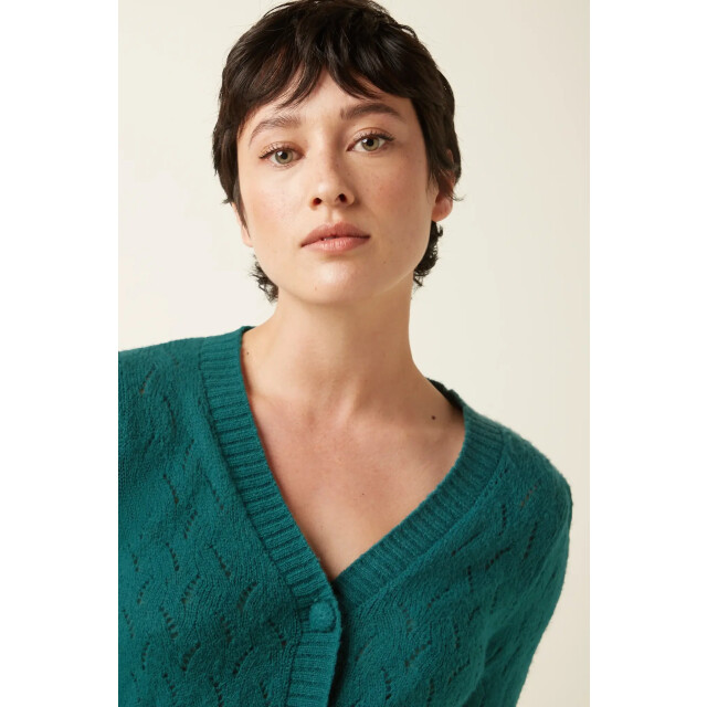 King Louie 09052 cardi v farfalle spruced green 09052 large