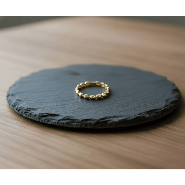 Christian 14 karaat gouden blokjes ring 98U61-0012JC large