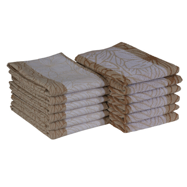 DoubleDry Theedoeken en keukendoeken set 12 stuks 100% katoen hoge 3448180 large