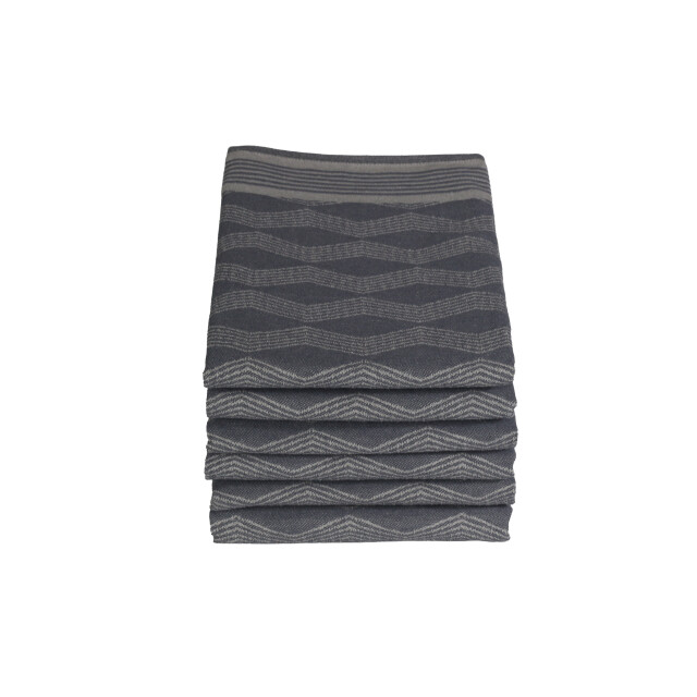 DoubleDry Luxe theedoeken set 6 stuks 50x70 cm 100% katoen hoge 3448177 large