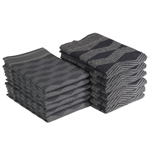DoubleDry Theedoeken en keukendoeken set 12 stuks 100% katoen hoge 3448179 large