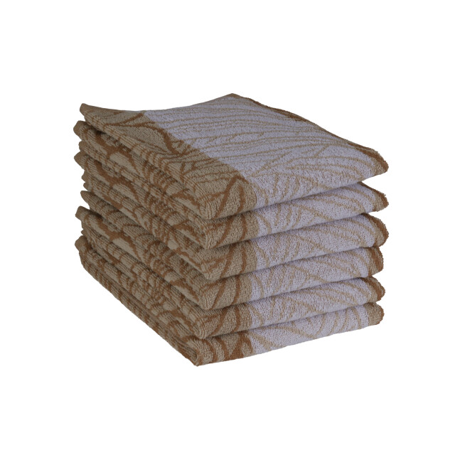 DoubleDry Luxe keukenhanddoeken set 6 stuks 50x50 cm 100% katoen hoge 3448176 large