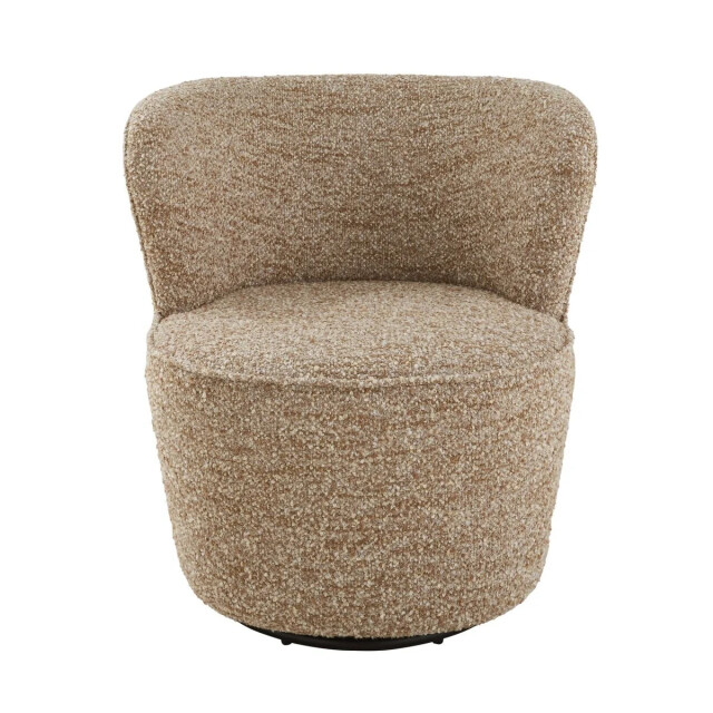 Signature Draaifauteuil van karamelstof barnabÉ 3447805 large