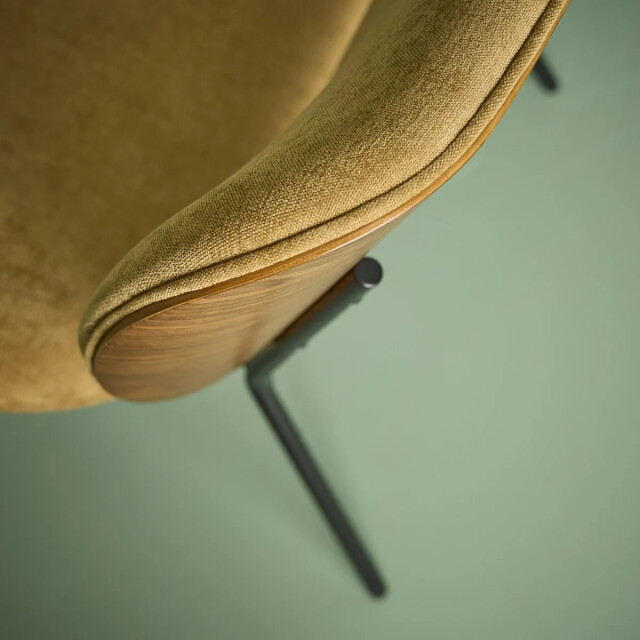 Signature Fauteuil in bronskleurige stof serge 3447585 large