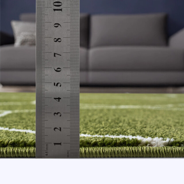 Muratap Trellis uni effen laagpolig vloerkleed modern 160x230 cm 3446767 large