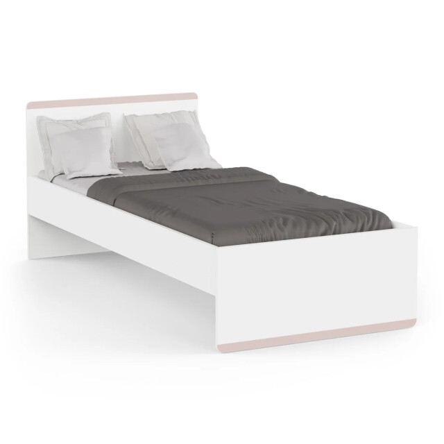 CaliCosy Lit met een afmeting van 90x190/200 cm in wit, omkeerbaar stormblauw of 3447706 large