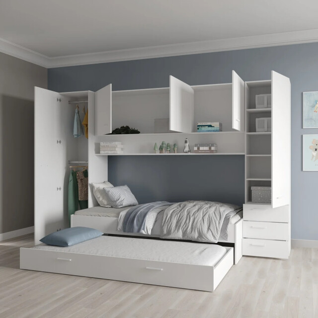 CaliCosy Bedlade 90x200 cm wit talya 3447809 large