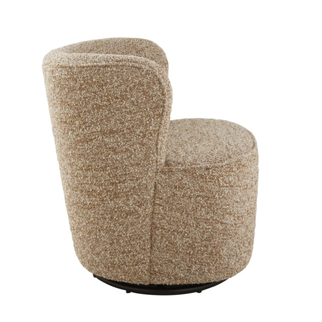 Signature Draaifauteuil van karamelstof barnabÉ 3447805 large