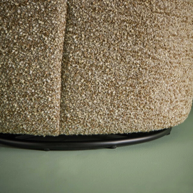 Signature Draaifauteuil van karamelstof barnabÉ 3447805 large