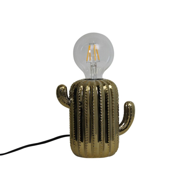House Vitamin Cactus lamp-15x16cm-incl. gloeilamp-keramiek-- 839837 large