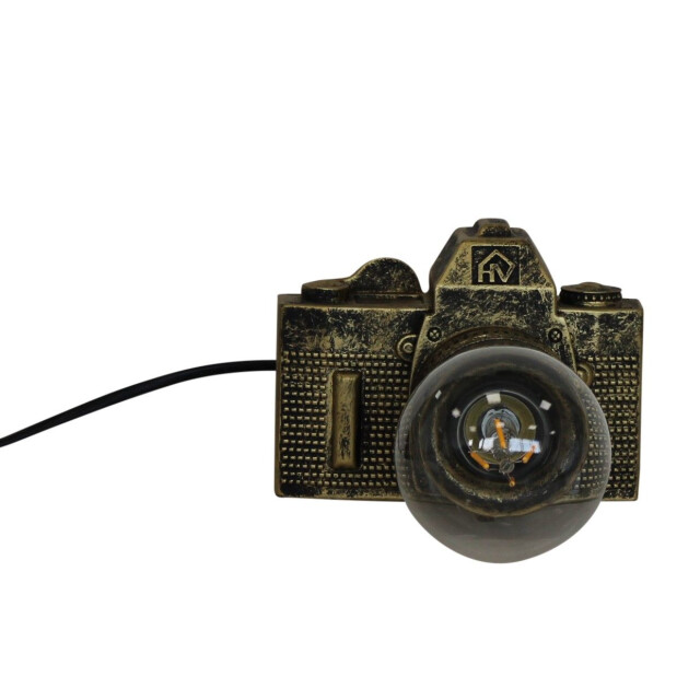 House Vitamin Camera lamp-15x11cm-incl. gloeilamp-polyresin-- 839842 large