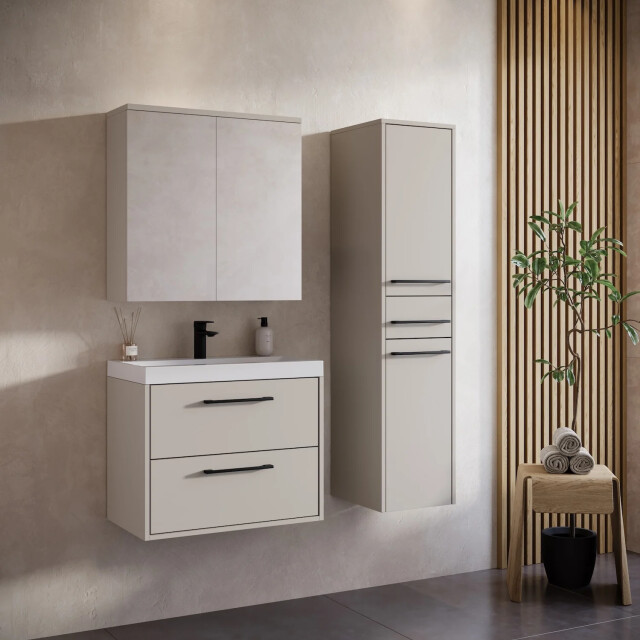 Badplaats Badkamerkast florence 30 x 35 x 130 cm - hangende kolomkast 3449127 large