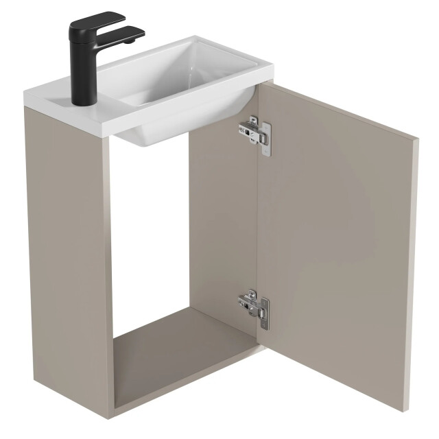 Badplaats Toiletmeubel met wasbak florence 40 x 22 cm – – fonteinmeubel 3449150 large