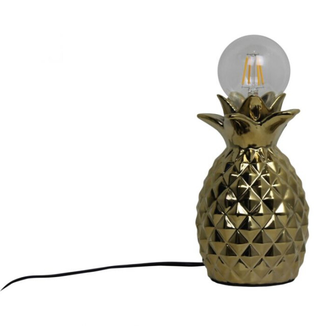 House Vitamin Ananas lamp-12x20cm-incl. gloeilamp-keramiek-- 839839 large