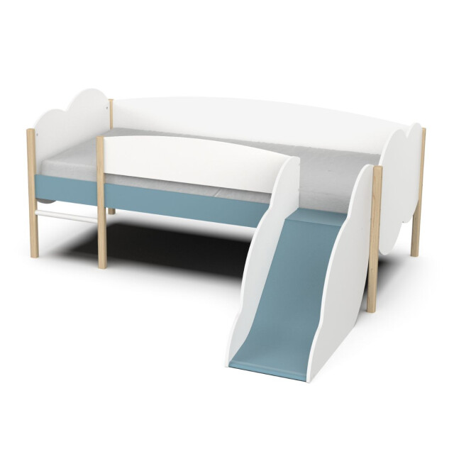 CaliCosy Lot lit toboggan nuage et 2 tiroirs longane 3042317 large